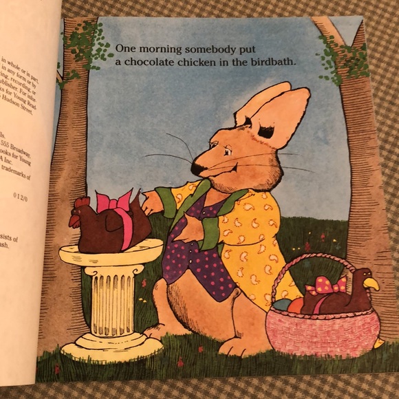 NWOT - MAX’S CHOCOLATE CHICKEN BY ROSEMARY WELLS 1989 EASTER EGG HUNT - #273 - Picture 7 of 16